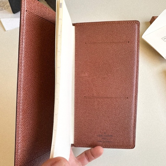 Louis Vuitton Monogran Checkbook Holder Case Wallet - Picture 8 of 8